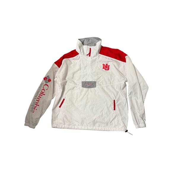 Columbia Santa Ana Anorak Quarter-Zip Jacket Northwestern University Size L - Picture 1 of 8